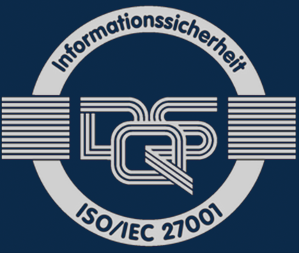 Zertifikat ISO/IEC 27001